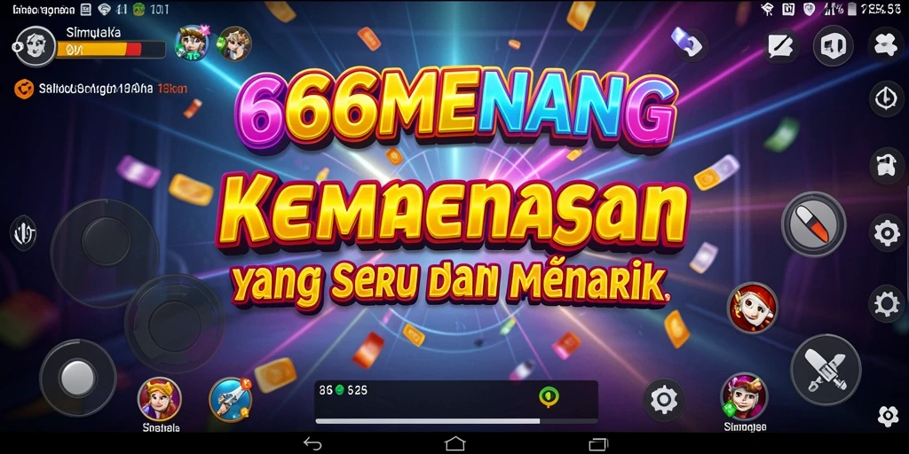 Screenshot gameplay 666MENANG menampilkan momen seru dalam simulasi.