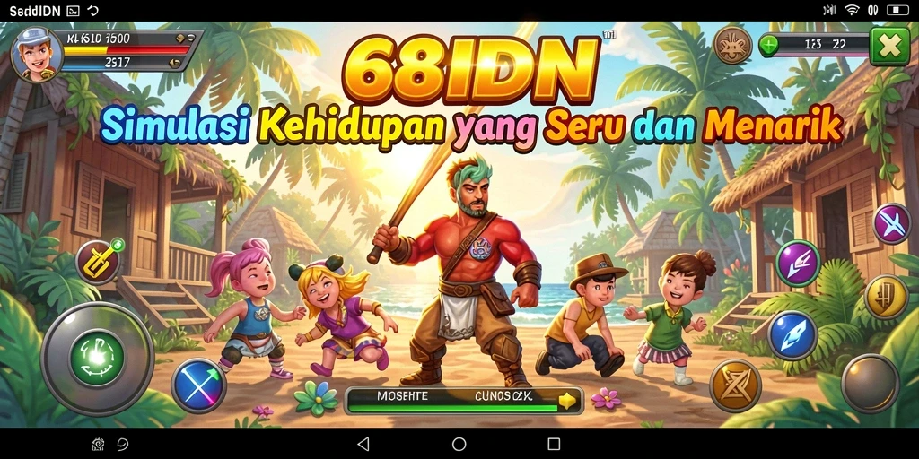 Tampilan gameplay 68IDN yang menarik dan interaktif.