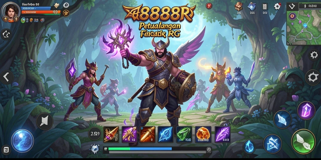 Tangkapan layar gameplay <strong>888R</strong> menampilkan aksi seru dan visual menakjubkan.