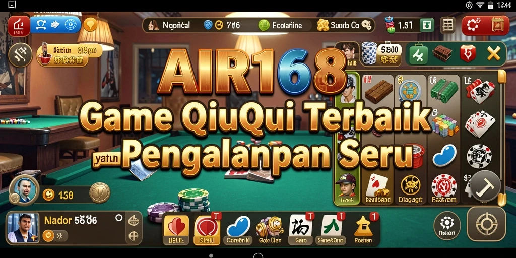 Gameplay seru QiuQiu di AIR168.