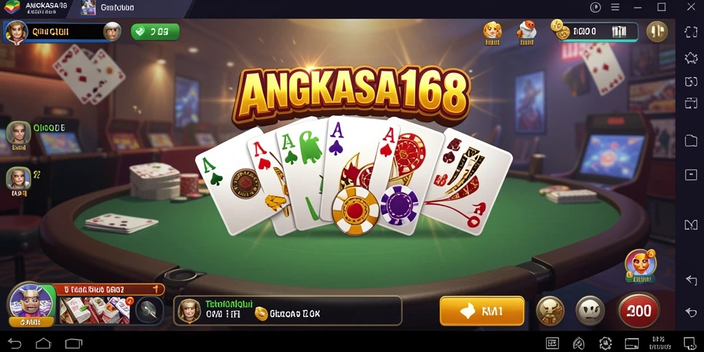 Tampilan gameplay QiuQiu yang seru di ANGKASA168.