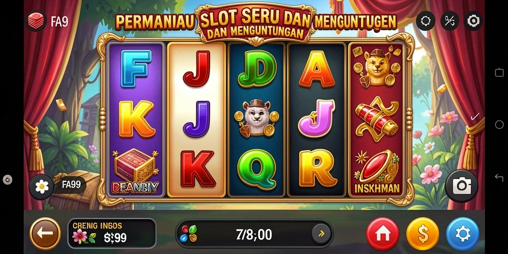 Gameplay FA99 yang penuh kemenangan dengan grafis menawan.