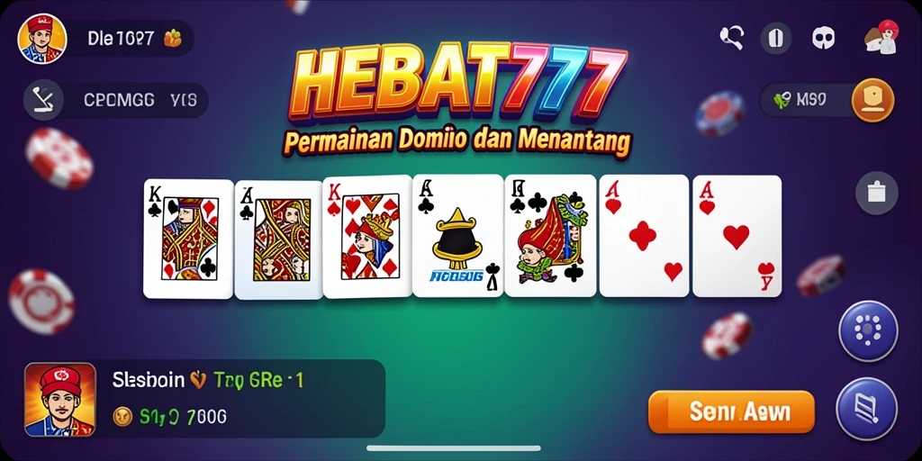 Tampilan gameplay HEBAT777 dengan pemain yang bersaing.