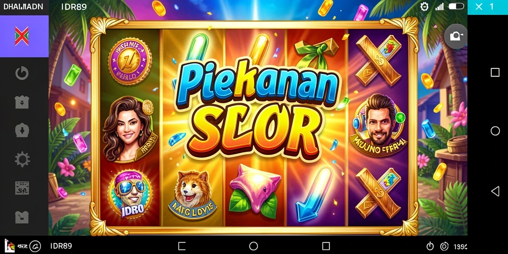 Tampilan gameplay IDR89 yang menarik dan penuh warna.