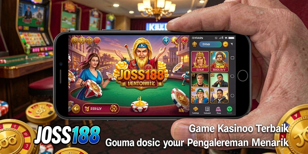 Screenshot JOSS188 menampilkan gameplay kasino yang menarik dan interaktif.