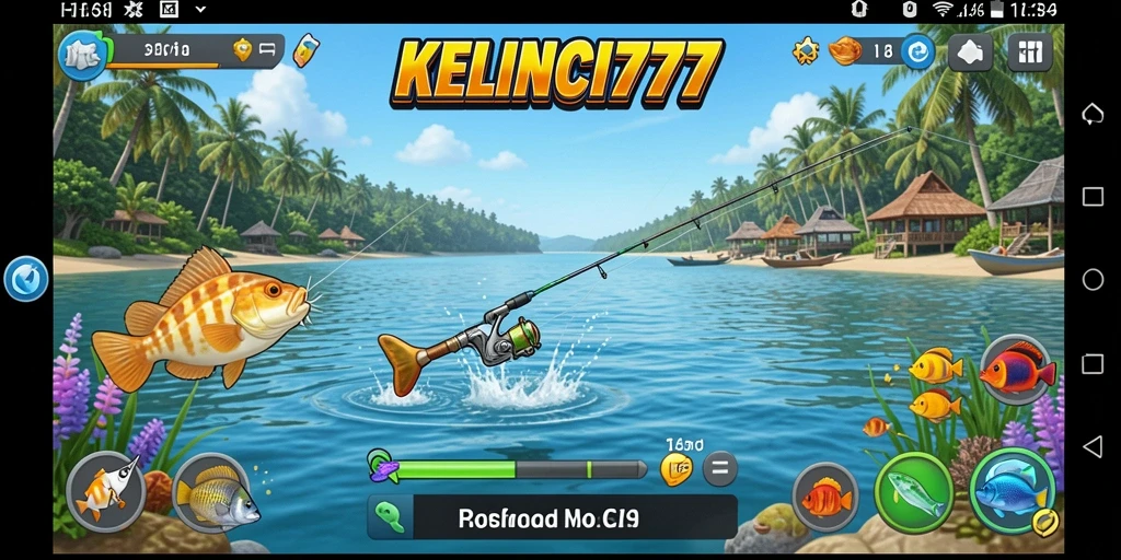 Gameplay seru KELINCI777 dengan pengalaman memancing yang mendebarkan.