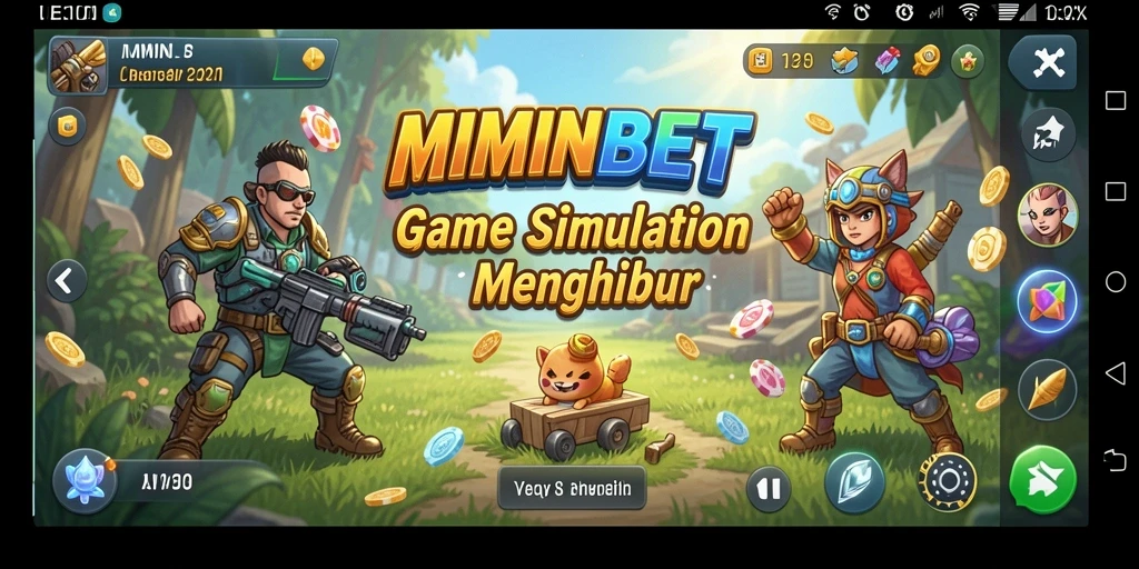 Tampilan gameplay yang menarik dari MIMINBET dengan grafik menakjubkan.