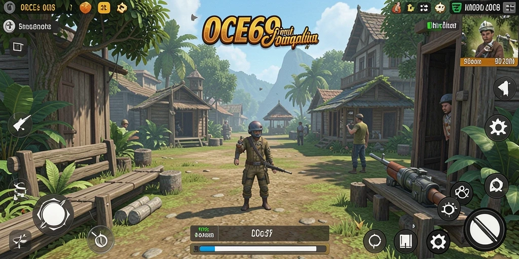 Screenshot OCE69 menampilkan gameplay yang seru dalam simulasi.