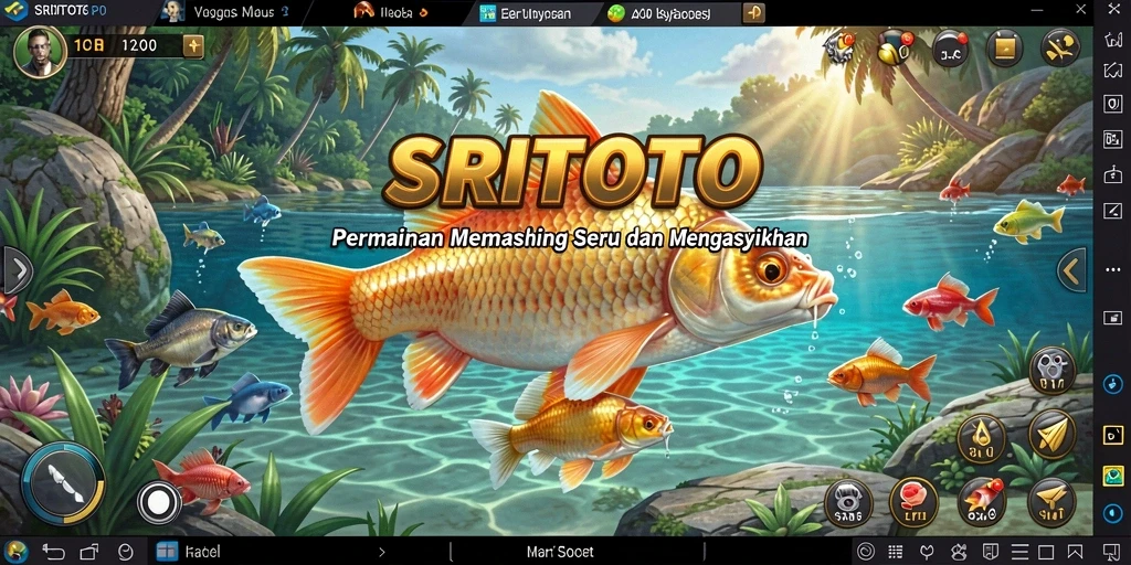 Gameplay seru dalam menangkap ikan di SRITOTO.
