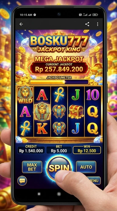 Pengunduhan aplikasi yang cepat dan tanpa kendala di bosku777.